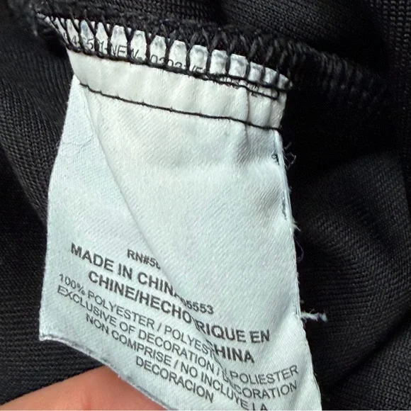 Jordan Track Pants Mens XL Black Tape Side Stripe Joggers Cuffed AQ2696-010 - Picture 6 of 12